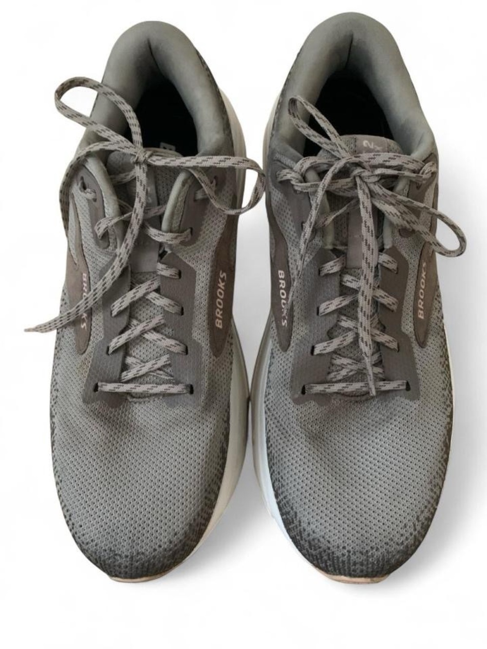 Brooks Ghost Max 2 London Fog Falcon Men's Running Shoes Sneakers Grey Size 9.5